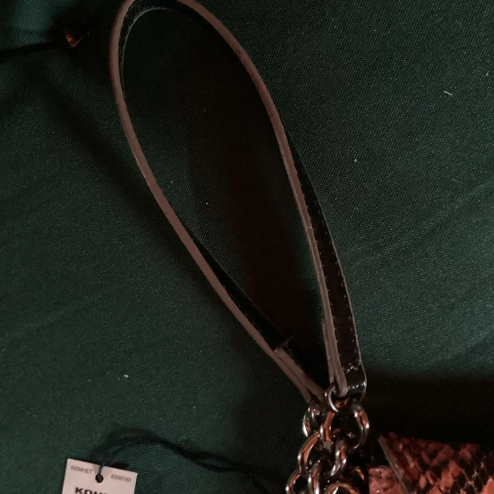 Simply Vera Vera Wang Red and Black Clutch Wristlet